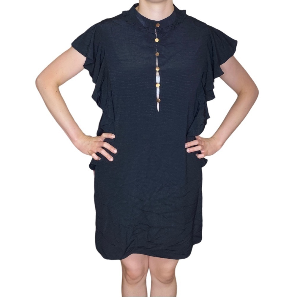 Nuj Novakhett Dress Black Size 6